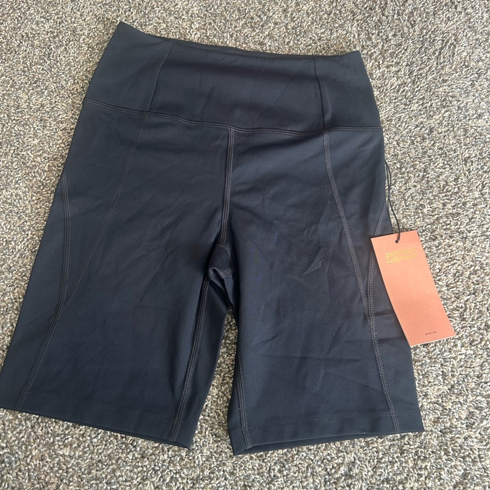 Girlfriend collective Black Shorts